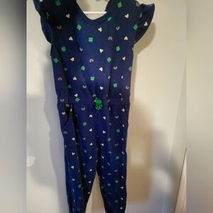 Wonder nation St. Patty's jumpsuit. 5T